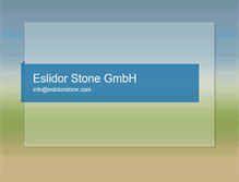 Tablet Screenshot of eslidorstone.com